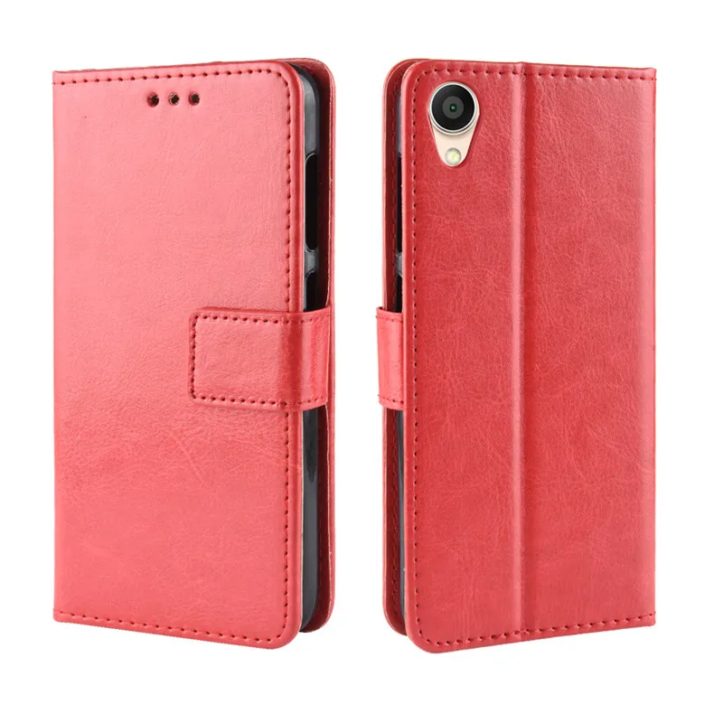 Asus Zenfone Lite L1 G553KL чехол-кошелек чехол для телефона из искусственной кожи для Asus Zenfone Lite L1 G553KL G 553KL G553KL Чехол-книжка - Цвет: Red
