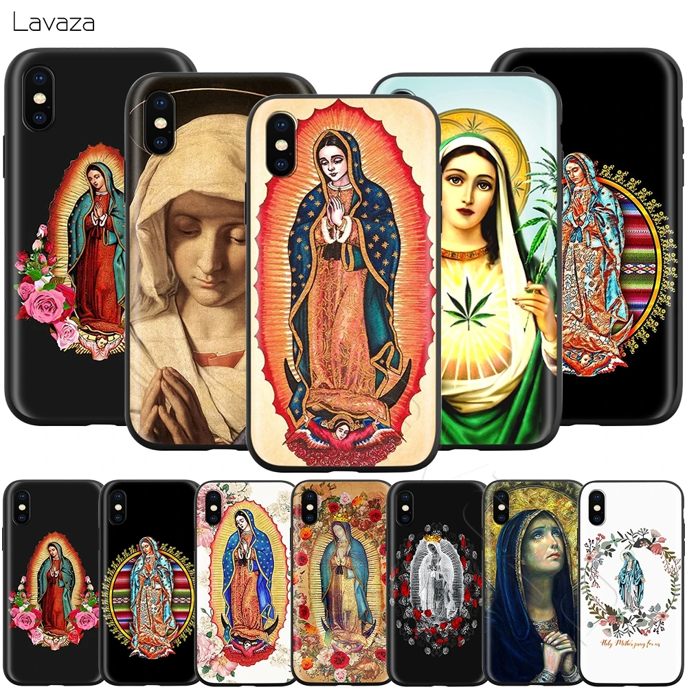 Lavaza Virgin Mary Case for iPhone 11 Pro XS Max XR X 8 7 6 6S Plus 5 5s se |