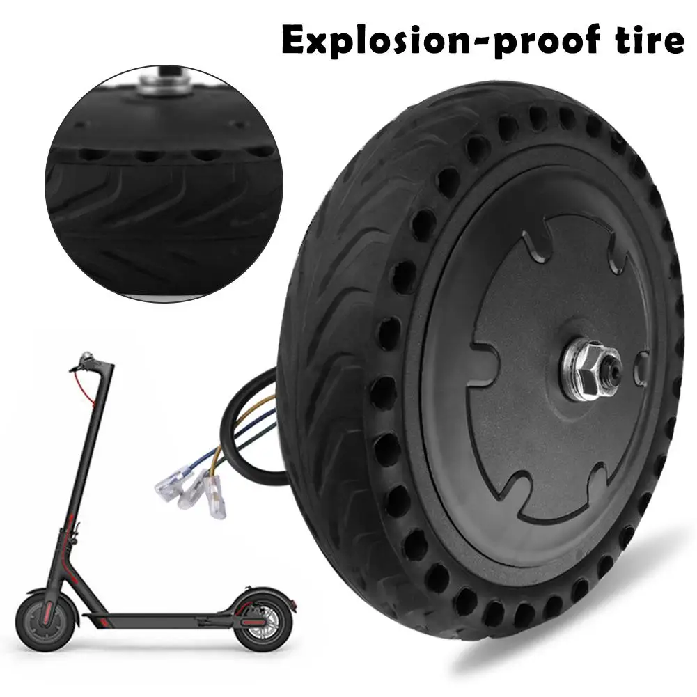 

Solid Electric Scooter Tire Shock Absorption Tires For Xiaomi Mi Electric Tire 8.5 Inches Honeycomb Wheel NPT Accessories Tools
