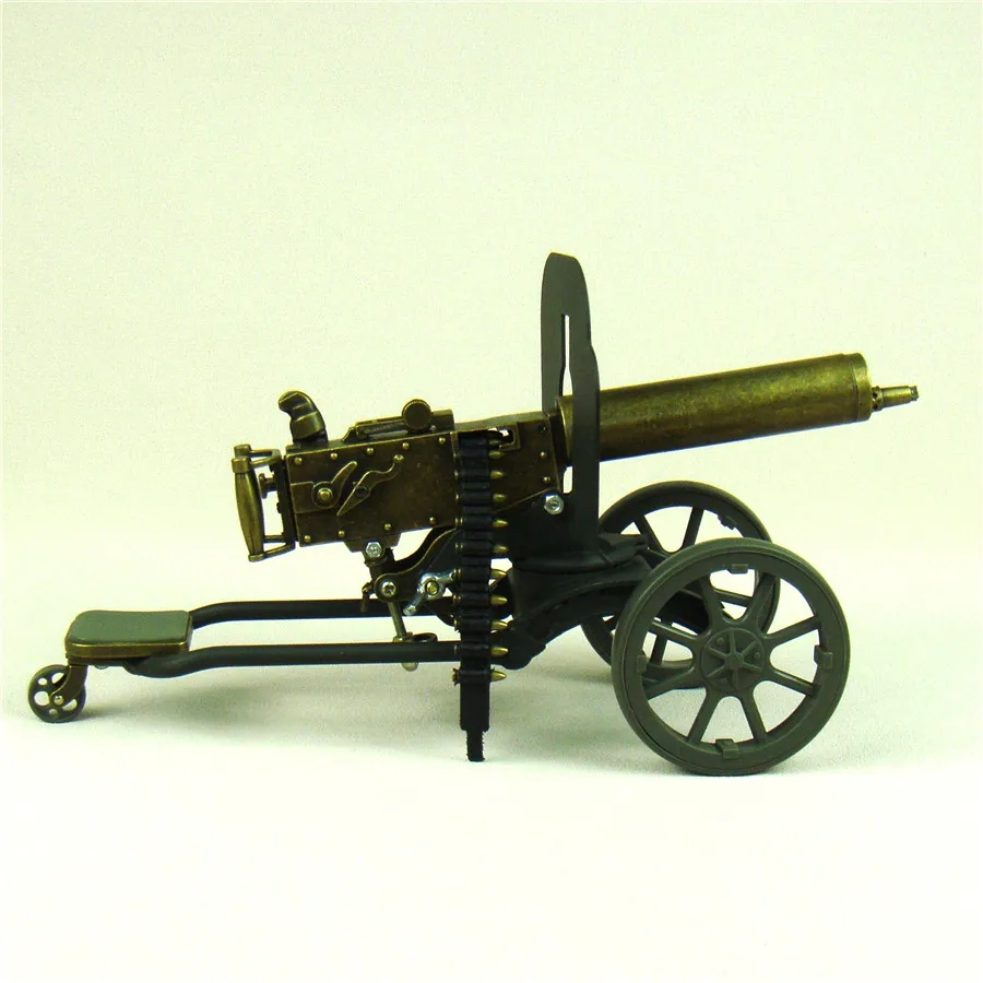 

Scaled Maxim Machine Gun Diecast Model the First World War Novelty Decor Craft Ornament for Art Collection and Souvenir Gift