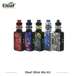 Предпродажный Eleaf iStick Mix Kit электронная сигарета Daul 18650 батарея коробка мод комплект 160 Вт Мощность испаритель с 6,5 мл Элло поп танк