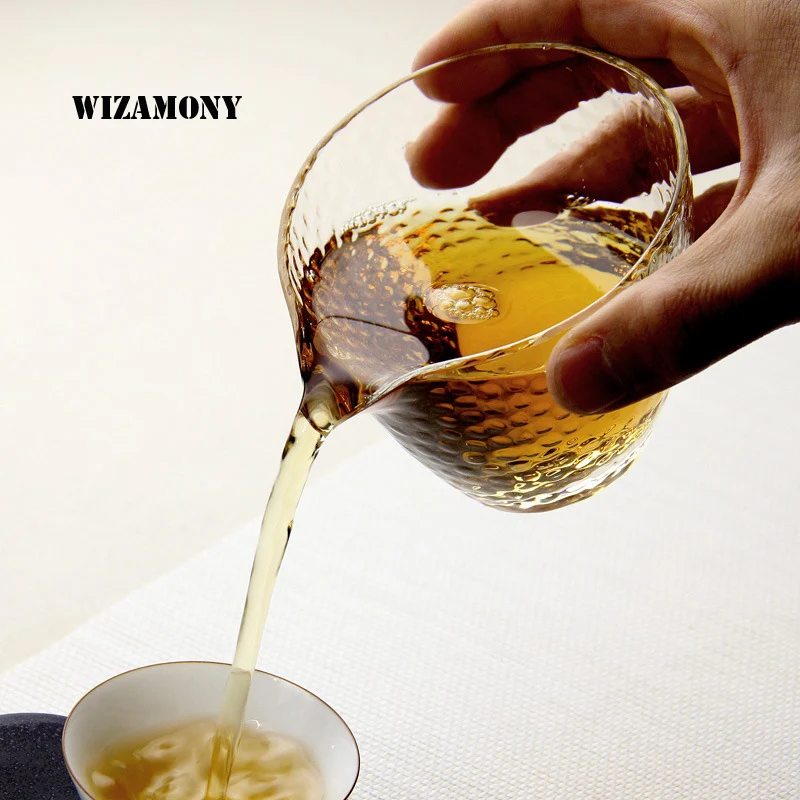 

1PCS WIZAMONY Sales No. 1 Heat Resistant Fair Mug Justice Cup Japanese Style with high quality Kung Fu Tea Bowl
