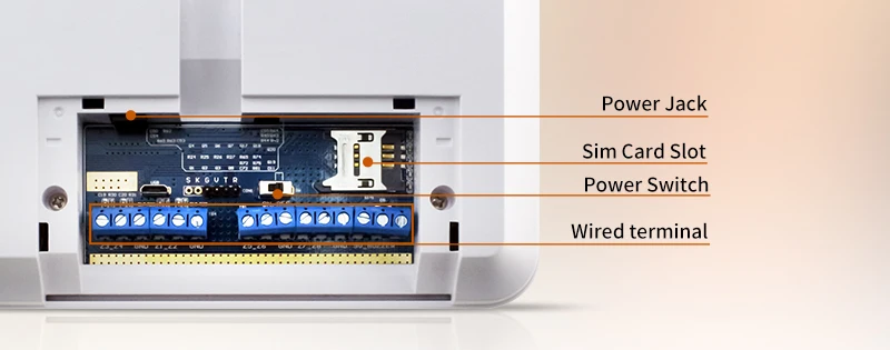 Заводская цена G90B ЖК-дисплей Аварийная сигнализация wifi gsm охранная сигнализация с двухсторонним разговором