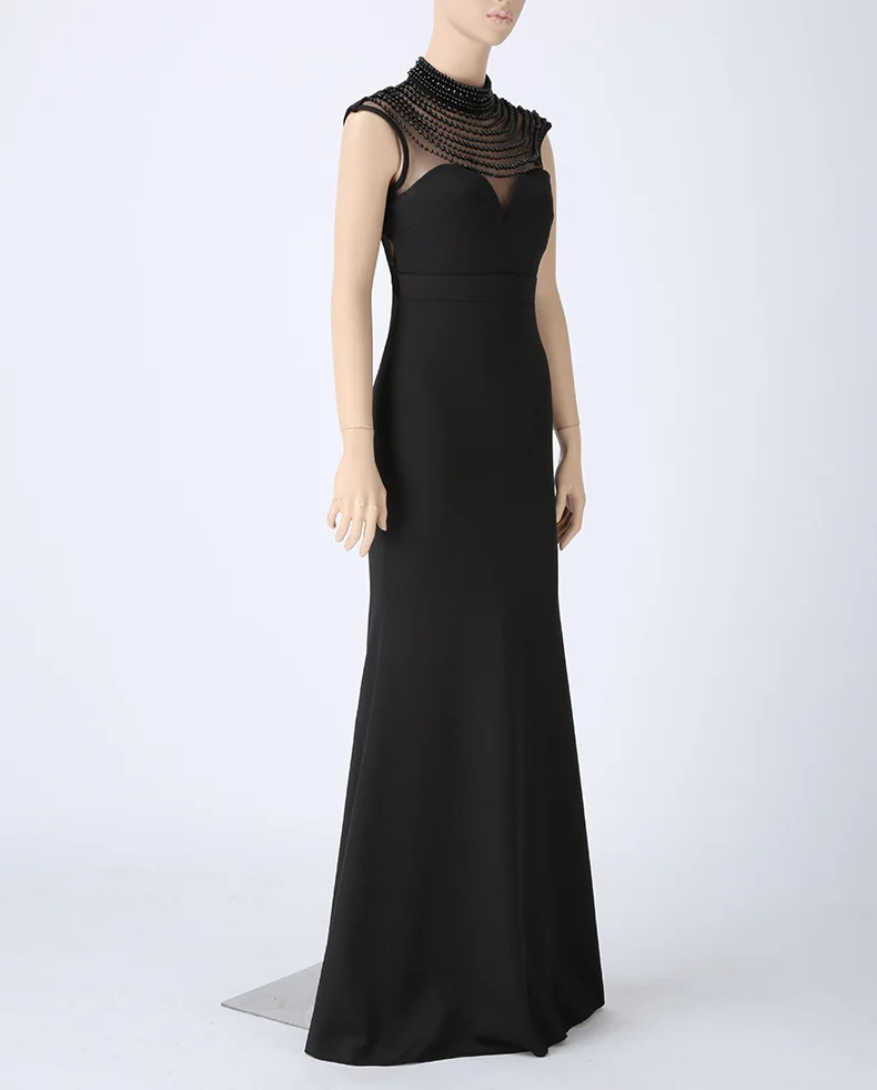 Hollow Out Diamond Banquet Party Dress Trumpet Mermaid Floor-Length Summer Dress Tunic Bodycon Sleeveless Bohemian Women Dresses (42)
