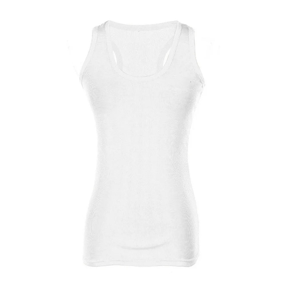 Базовая майка с низким вырезом женская летняя однотонная без рукавов|camisole tops|tank