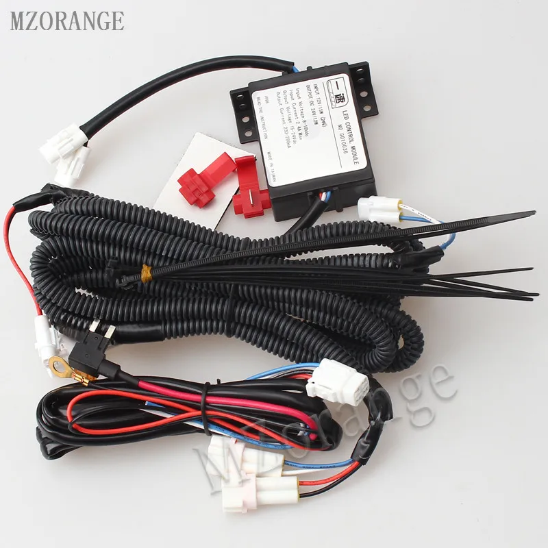 MZORANGE 1 набор 12v для Toyota Prado FJ150 LC150 2010 2011 2012 2013 Land Cruiser 2700/4000 Автомобильный светодиодный DRL Дневной светильник