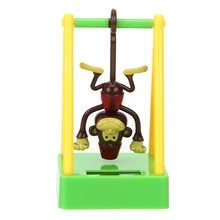 Милое животное кукла автомобиль орнамент на солнечных батареях качели обезьяна авто Интерьер автомобильные аксессуары Стайлинг украшение приборной панели