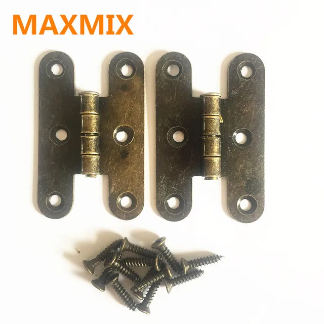 Maxmix 55mm 4pcs H Type Cabinet Invisible Antique Bronze Door Maxmix 55mm 4pcs H Type Cabinet Invisible Antique Bronze Door Hinges Furniture Kitchen Bedroom