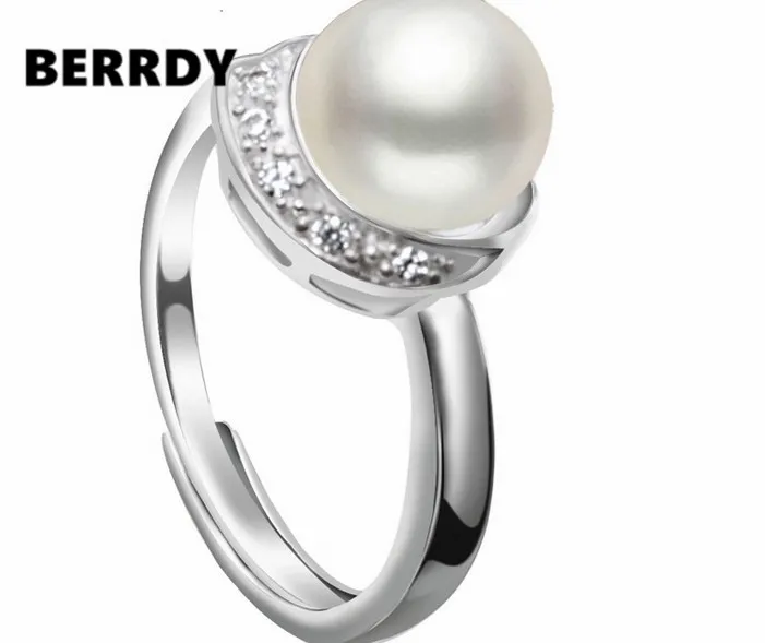 

REAL PEARL Natural Pearl Ring Finger Ring FREE SIZE Adjustable Ring 4 Color with Freshwater Pearls
