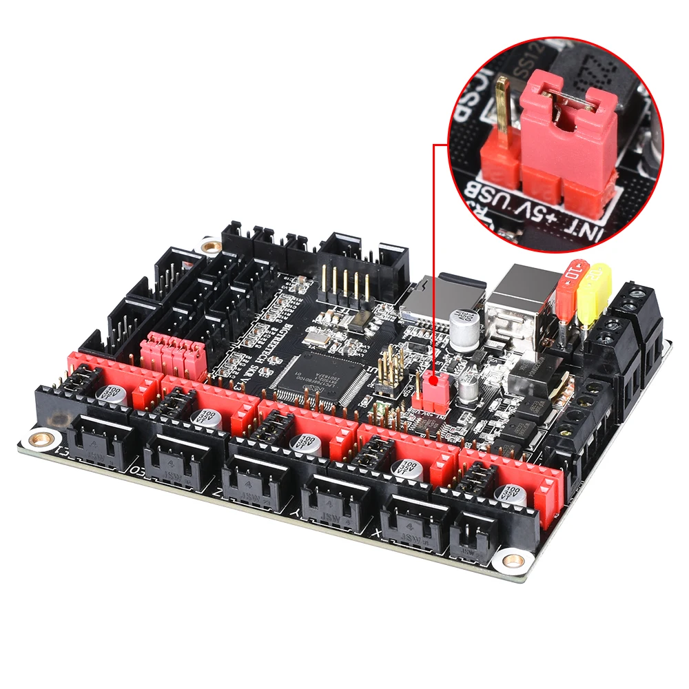 BIGTREETECH SKR V1.3 ARM 32 битная плата контроллера Smoothieboard материнская с открытым исходным