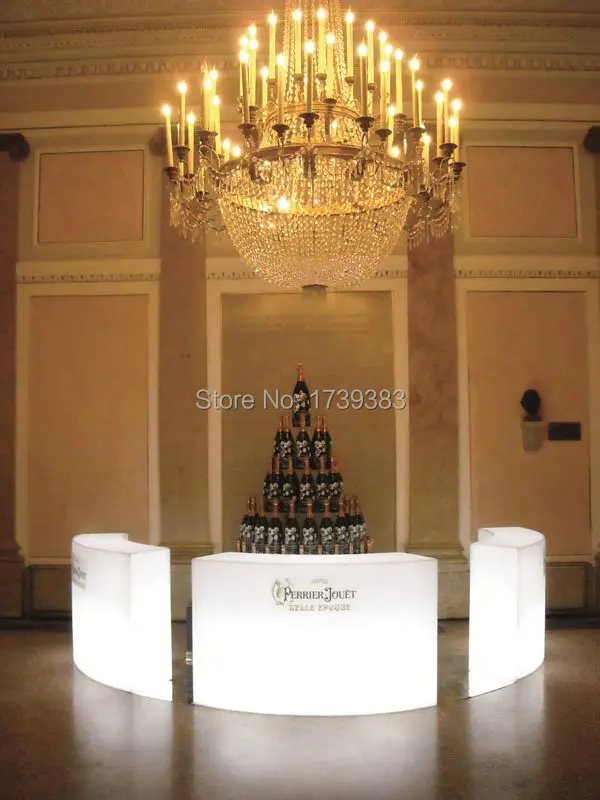 

Multicolor Rechargeable LED Bright furniture,Snack Bar,LED SNACK Bar Table,Remote control Luminous LED Bar Counter