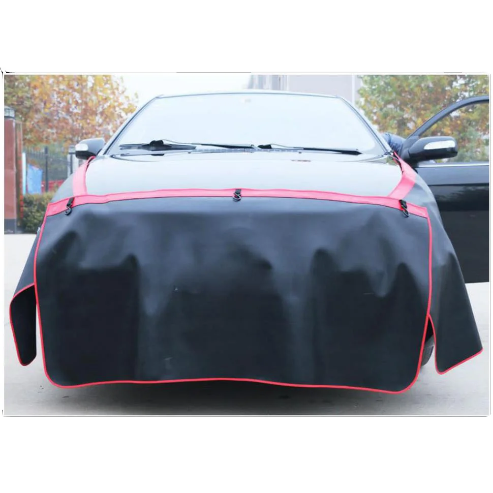CHIZIYO 3PCS Black Car Fender Covers Protect Paintwork Wing