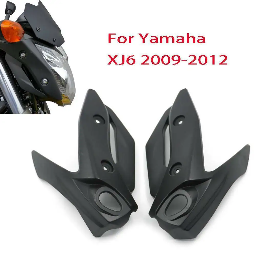 

Unpainted Motorcycle Left Right ABS Headlight Head Front Side Fairing For 09-12 Yamaha XJ6 2009 2010 2011 2012