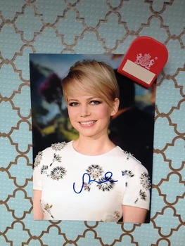 

hand signed Michelle Williams autographed photo autograph in ink 5*7 062019