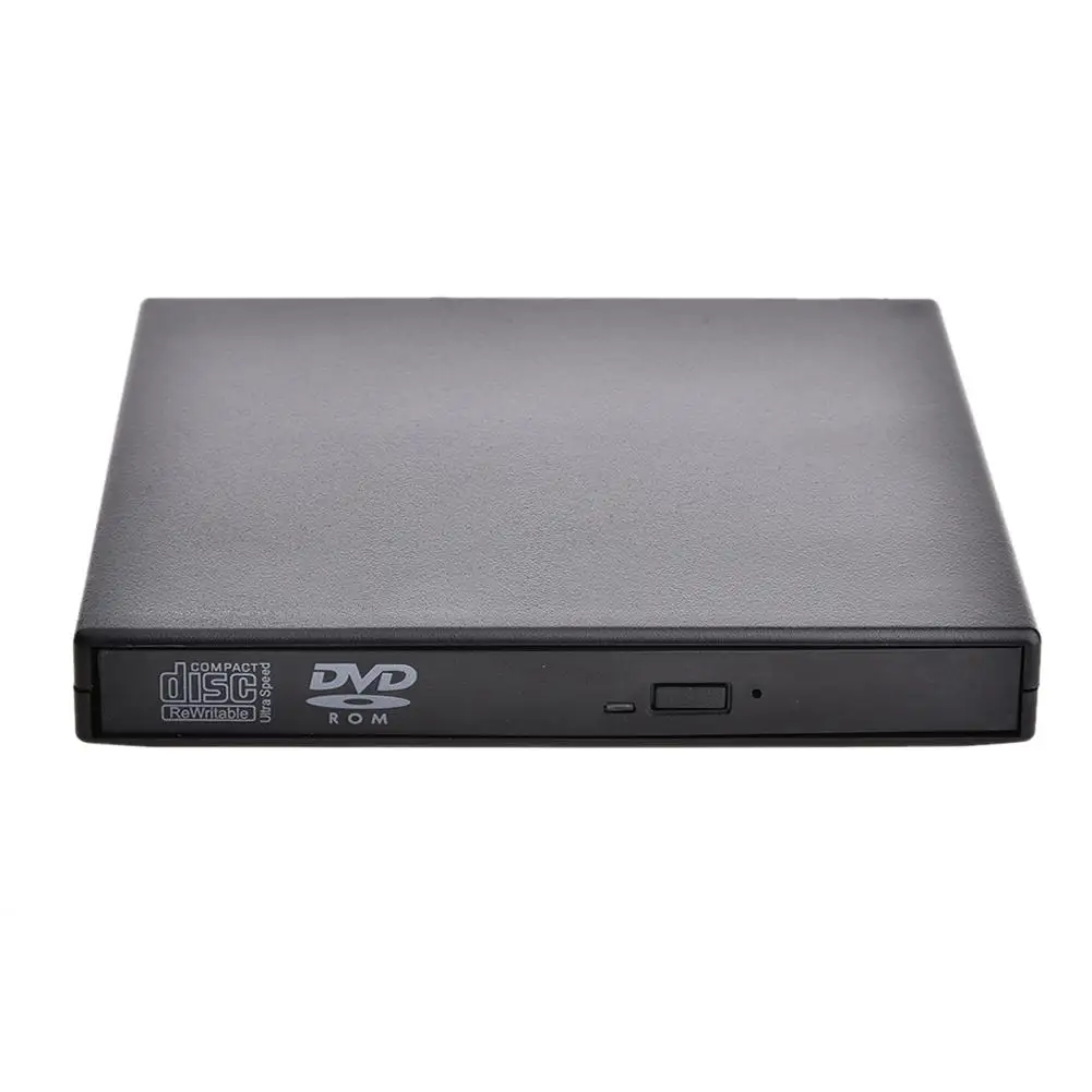 Универсальный USB 2,0 портативный внешний ультра скоростной cd-rom Автомобильный CD/DVD проигрыватель автомобильный диск Поддержка Автомобиля MP5