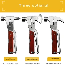 Multi-functional Combination Claw Hammer Universal Car Emergency Hammer Car Life-Saving Safety Hammer Broken Window claw hammer