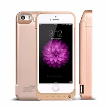 4200mAh Power Bank Case Phone cases External Battery Pack Backup Charger Case For iPhone 5s 5 SE 5c Battery Power Case Cover