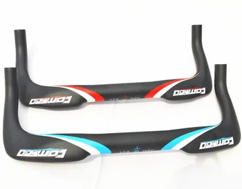 

full carbon handlebar TT bar road bike bicycle rest bar manillar mtb fixie bicicleta parts 3k finish 31.8*380 400 420 440mm