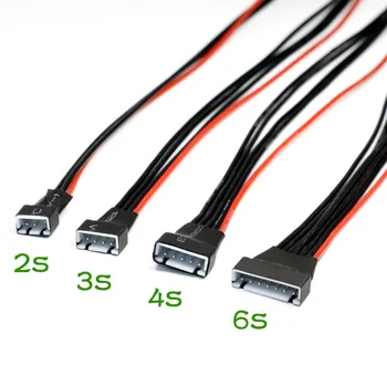 Alargador macho-hembra JST-XH 2,54mm 2S 3S 4S 6S Cable de extensión para BMS de 20CM 22AWG 5 unids/lote 1
