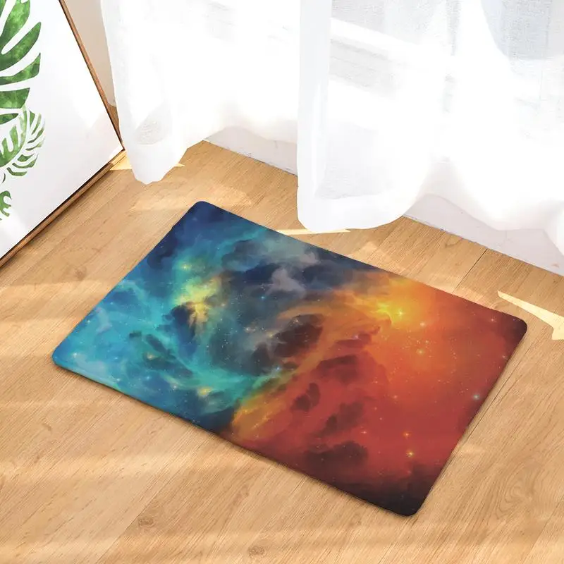 Придверные коврики Psychedelic Sky Печать Напольный коврик кухня ванная комната коврики 40X60 см