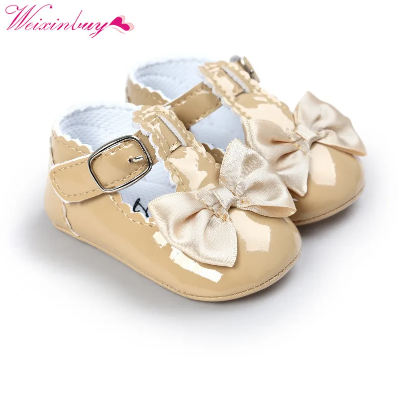 Искусственная кожа Prewalkers Сапоги и ботинки для девочек Нескользящие Обувь Модная одежда для детей, Детская мода Обувь для девочек новорожденных Обувь