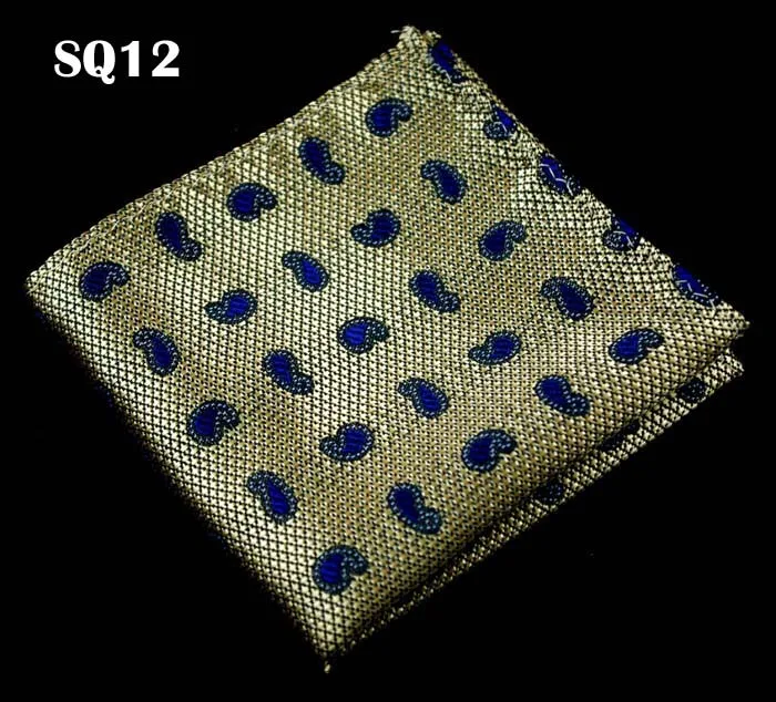 60 styles Paisley Handkerchief for Men Suit Polysester Red Paisley Men Fashion Wedding Party Pocket Square Tie Handkechief photo