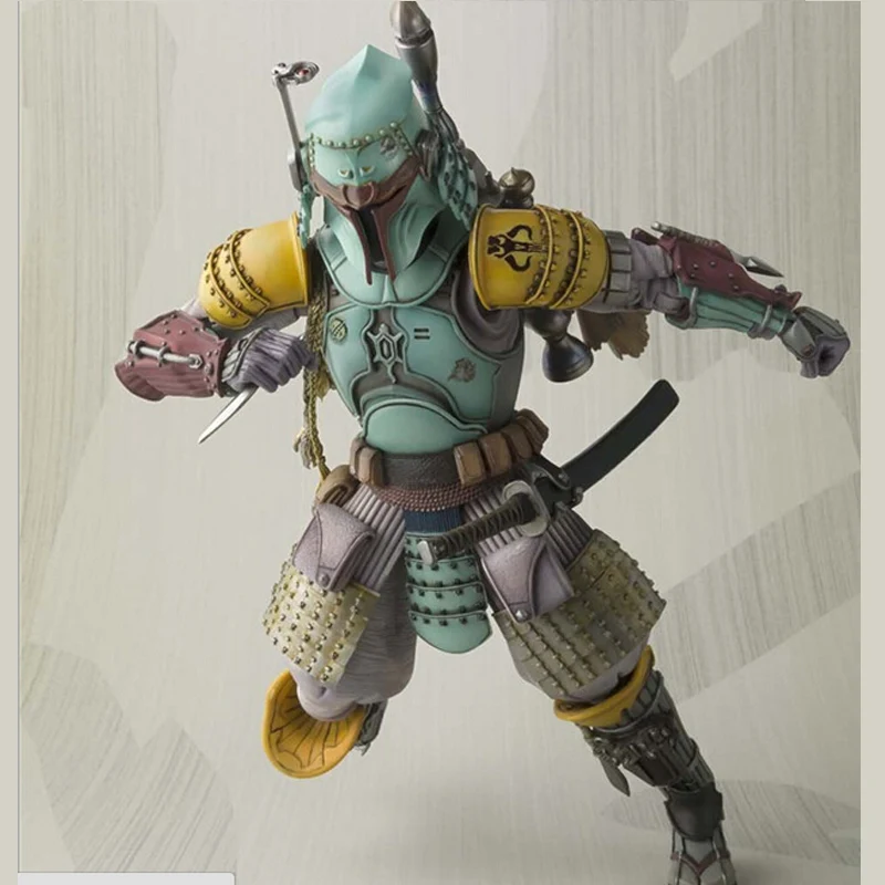 Bandai Movie Realization Star Wars Ronin Boba Fett Action Figure Brand New 18cm height Bandai Movie Realization Star Wars Ronin Boba Fett Action Figure Brand New 18cm height
