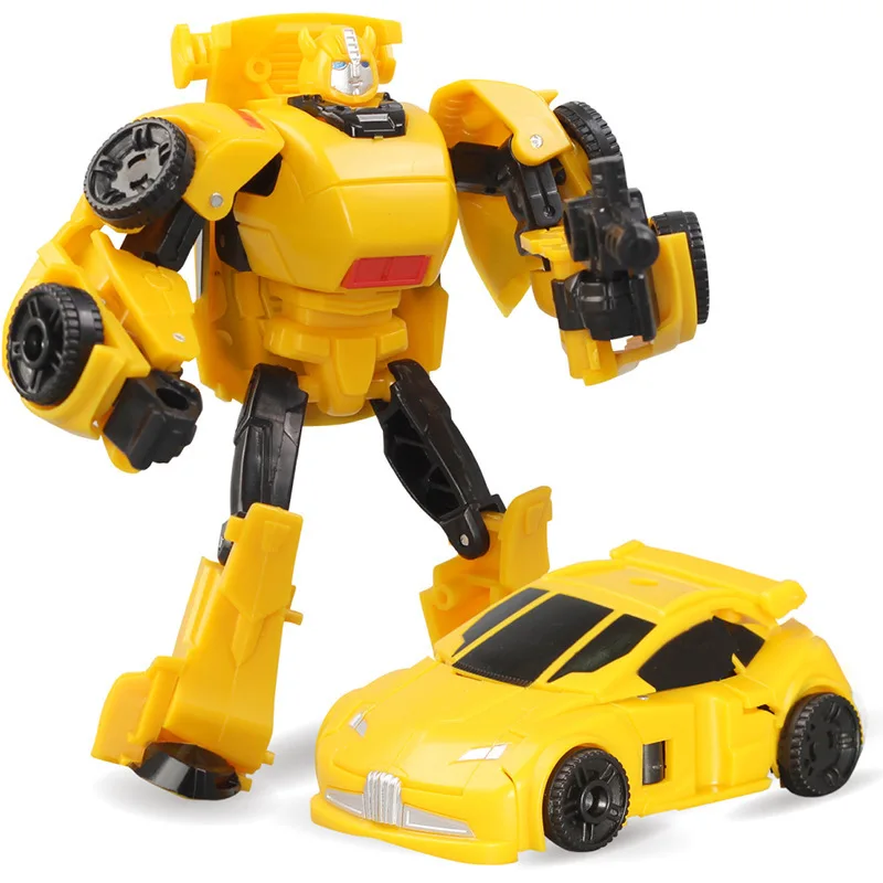 Transformation Bum Cars Kid Classic Robot PVC Action Figure Deformation