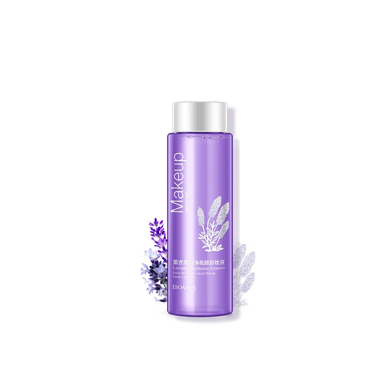 lavender BIOAQUA уход за кожей глубокое очищение воды натуральная формула Отбеливание Очищающая Лаванда очищающая жидкость для снятия макияжа - Цвет: lavender