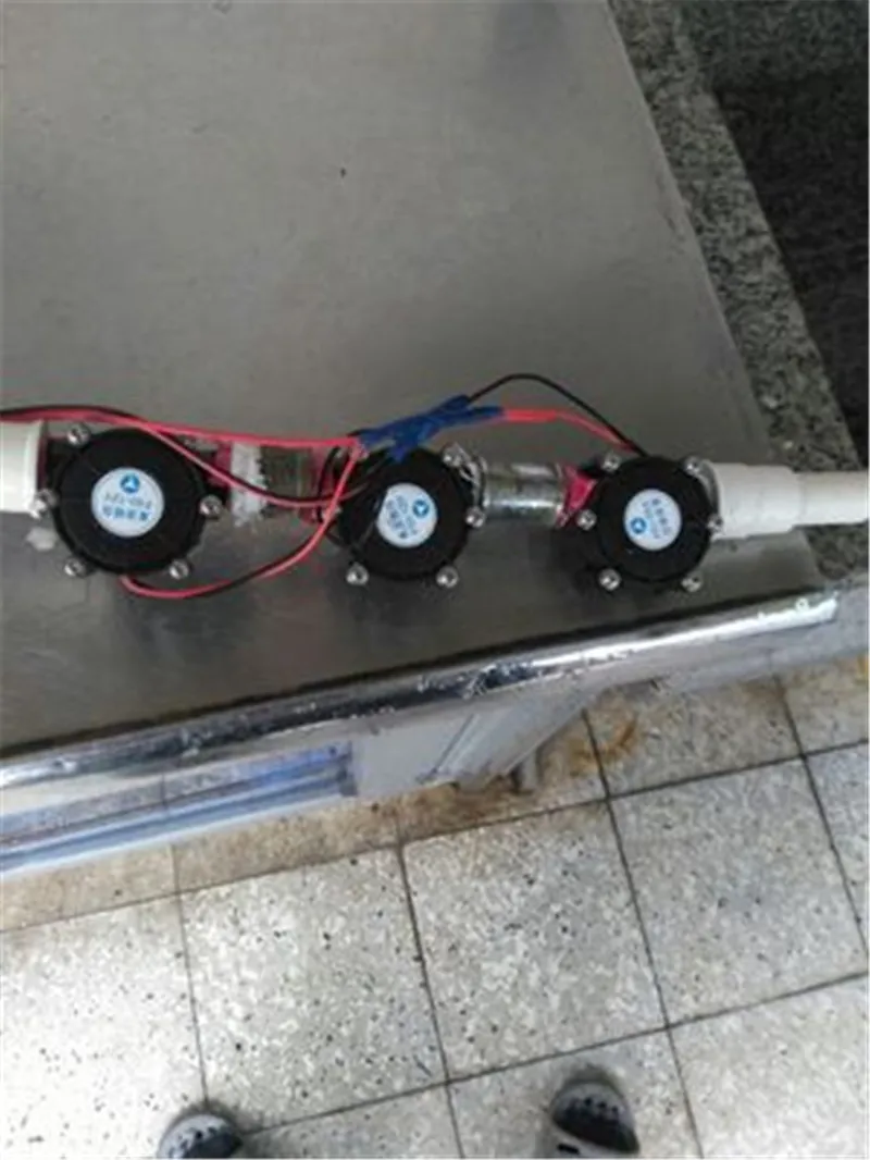 Geração de Energia da Tubulação de Água do Gerador de Energia da C.c. da Tensão Mini para a Bateria Pequena a Lâmpada do Diodo Emissor de Luz ou o Carregamento do Telefone C.c. Tensão 12 v 80 da 4.2v 5v Renovação da Casa