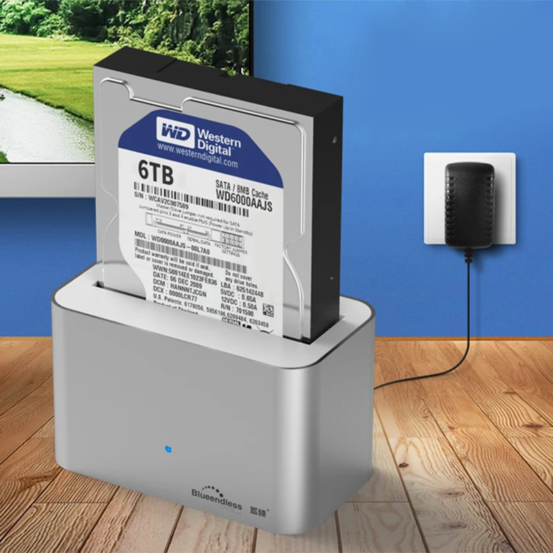 Портативный чехол для ноутбука 3 5 дюйма sata с кабелем usb 0 внешний корпус жесткого