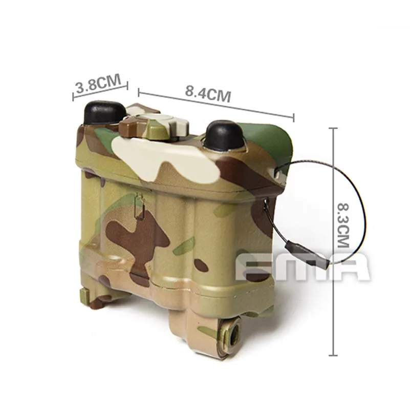 Чехол для аккумулятора FMA Tactical AN/PVS 31 NVG модель MC шлема очки ночного видения|fma
