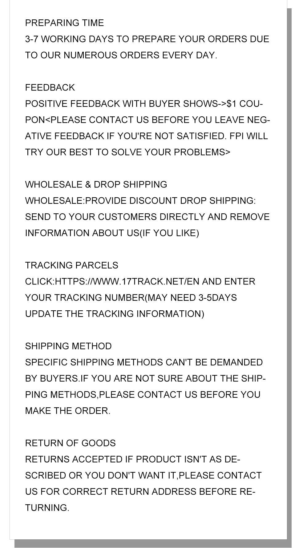 notice