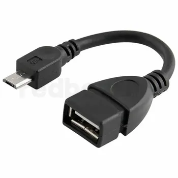 

Micro USB Host Cable OTG 10cm 5pin mini usb cable for tablet pc mobile phone mp4 mp5 Smart Phone new
