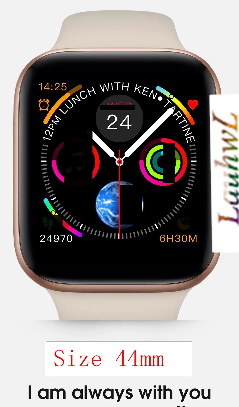 Bluetooth Смарт-часы IWO 8 1:1 Смарт-часы 44 мм чехол для Apple iOS Android телефон часы ЭКГ-шагомер IWO 6 7 обновление