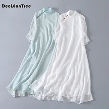 Аодай азиатское платье аодай Вьетнам Чонсам народный стиль Ципао платье для женщин Стильная азиатская одежда