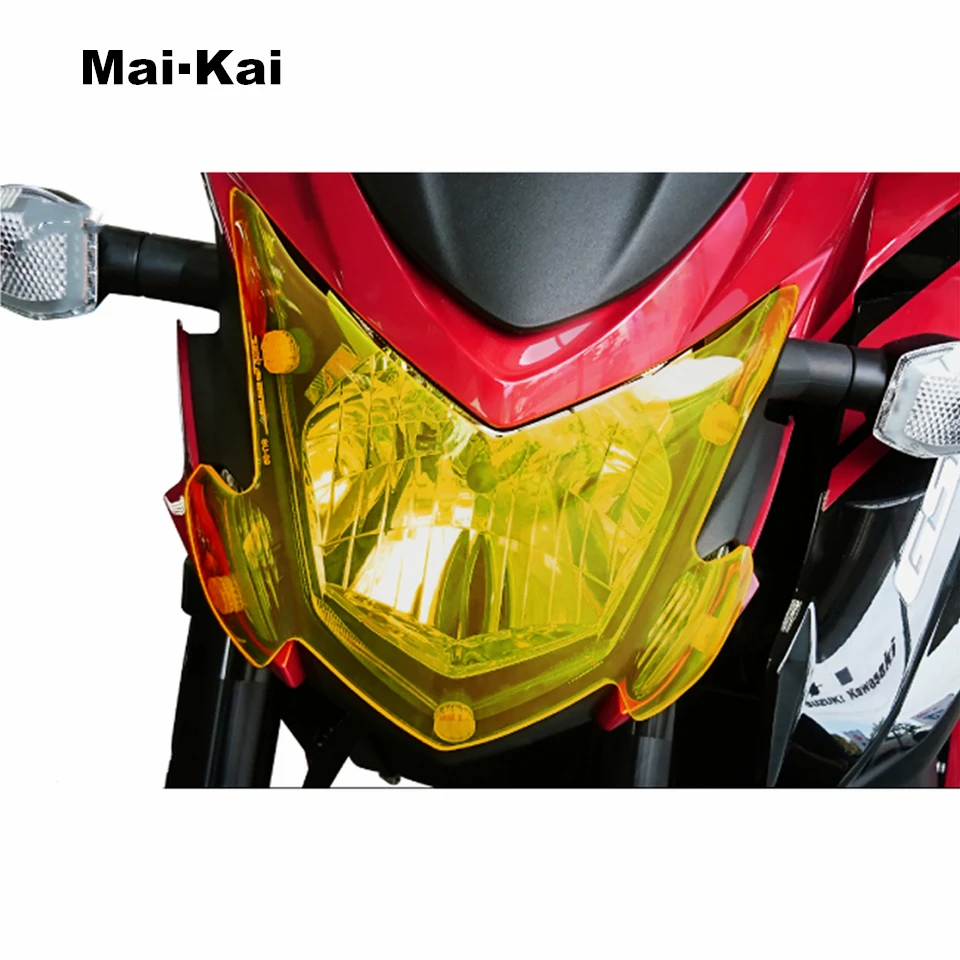 

MAIKAI FOR SUZUKI GSX-S750 GSX-S 750 GSXS750 2017-2018 Motorcycle Headlight Protector Cover Shield Screen Lens