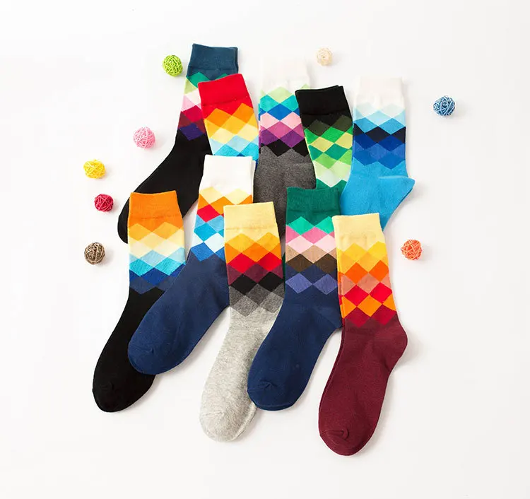 CARANFIER мужские носки хлопковые повседневные носки импортные носки ZH-168