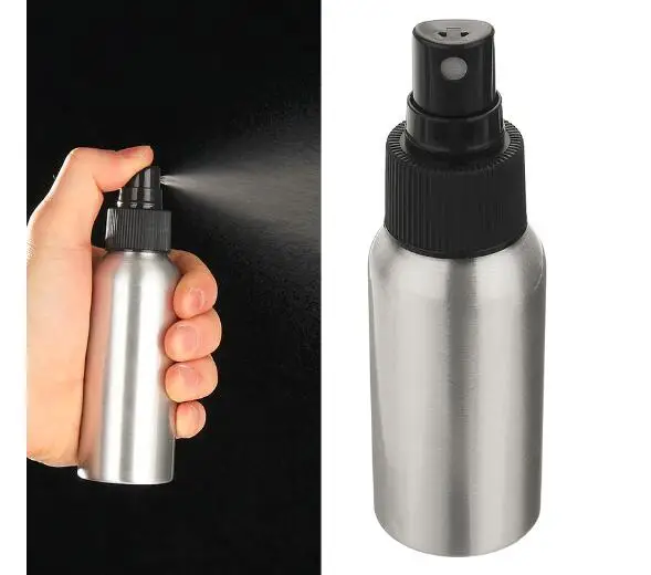 

1pcs 30ml Spray Aluminum Bottle Scent Pump Case Parfum Empty Airless Pump Cosmetic Containers Spray Bottle With Lid