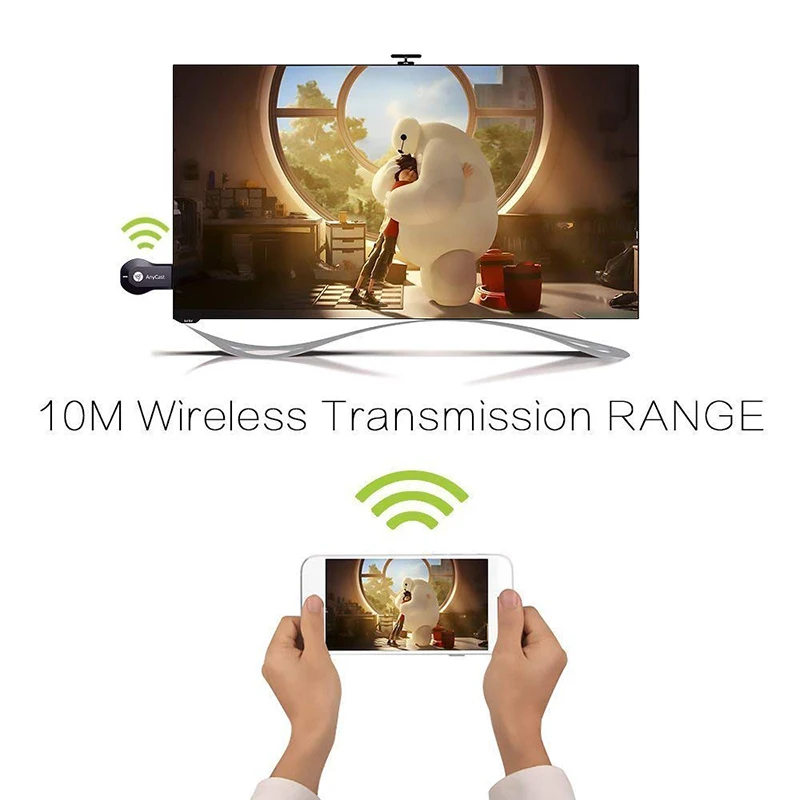 128 М Anycast M2 M9 Plus Ezcast Miracast AirPlay Chrome любой литой ТВ накопитель HDMI Wifi Дисплей приемник