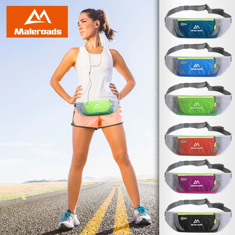 Running Belt Waist Bag Runners Belt Fanny Pack for Hiking Fitness Gym