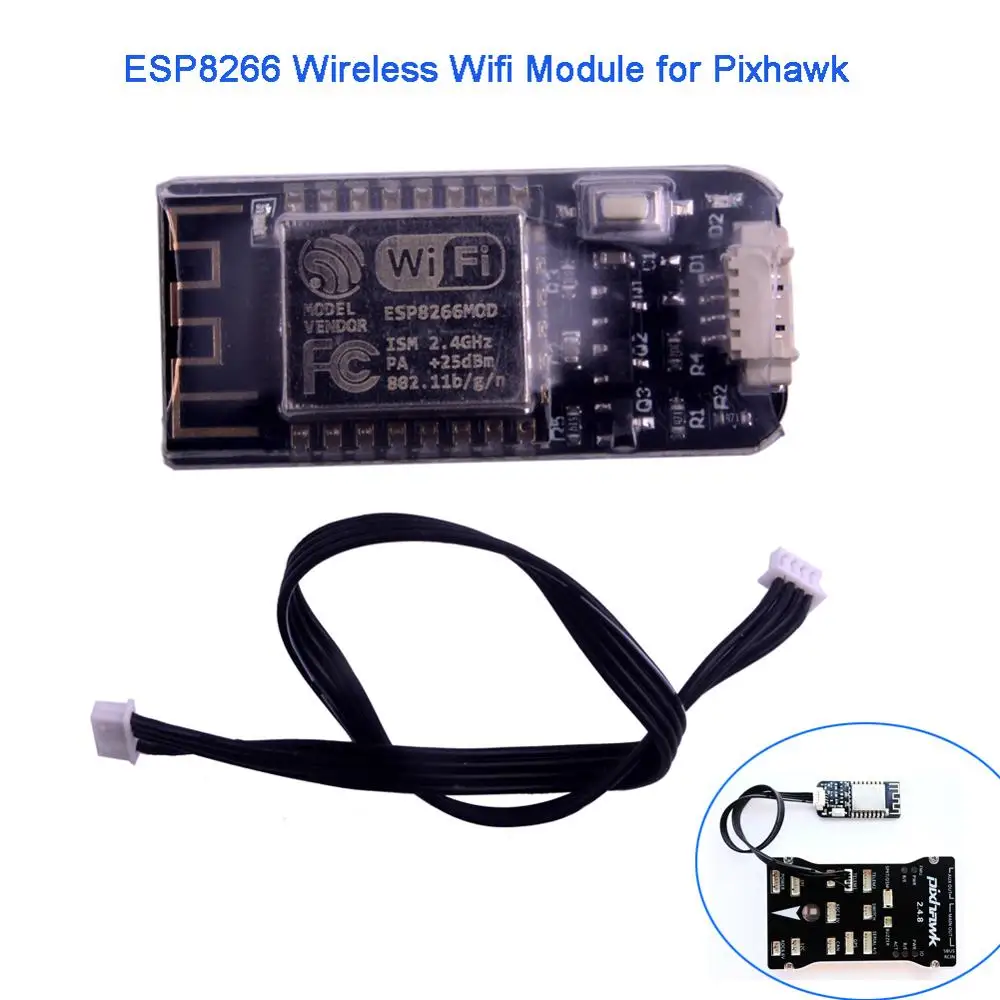 

Wireless Wifi Module ESP8266 Flight Control Replace 3DR Radio Telemetry for APM Pixhawk Support PC Phone RCmall FZ3181
