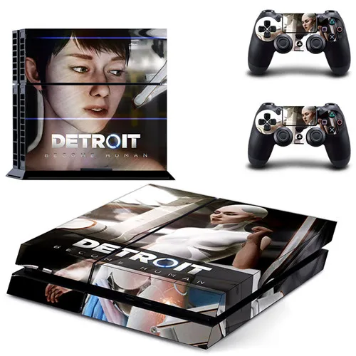 sigaret ziekenhuis Kraan Detroit Become Human PS4 Skin Sticker for Sony PS4 PlayStation 4 and 2  controller skins|Stickers| - AliExpress
