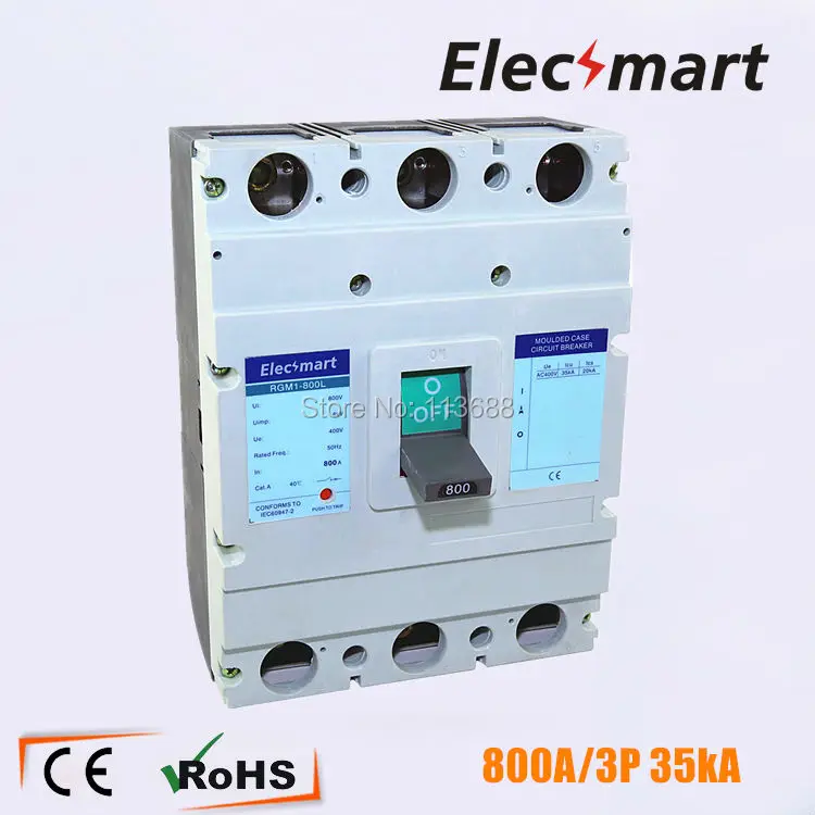 

700A 3P moulded case circuit breaker high breaking capacity mccb