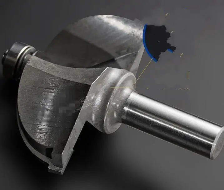 1 шт. 1/2*5/16 0704 плоское Ogee Бит CNC фрезы Деревообрабатывающие инструменты гравировальный станок Инструменты Фреза
