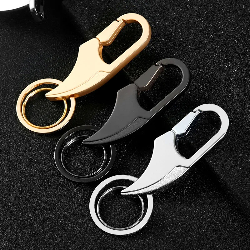 2018 Fashion Creative Rotate Stainless Steel Keychains For