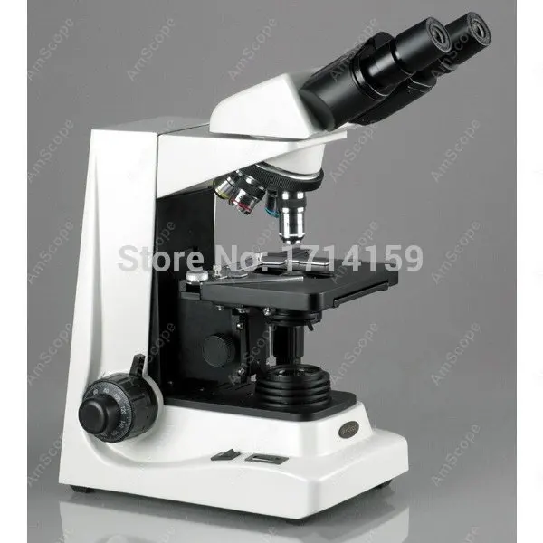 

Darkfield Microscope-AmScope Supplies Darkfield, Phase Contrast Binocular Compound Microscope 40x-1600x