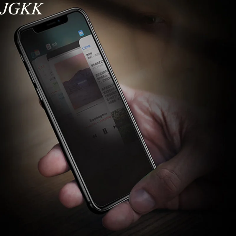JGKK полупрозрачное черное антишпионское стекло для Redmi Note 5 Pro 5A закаленное защиты