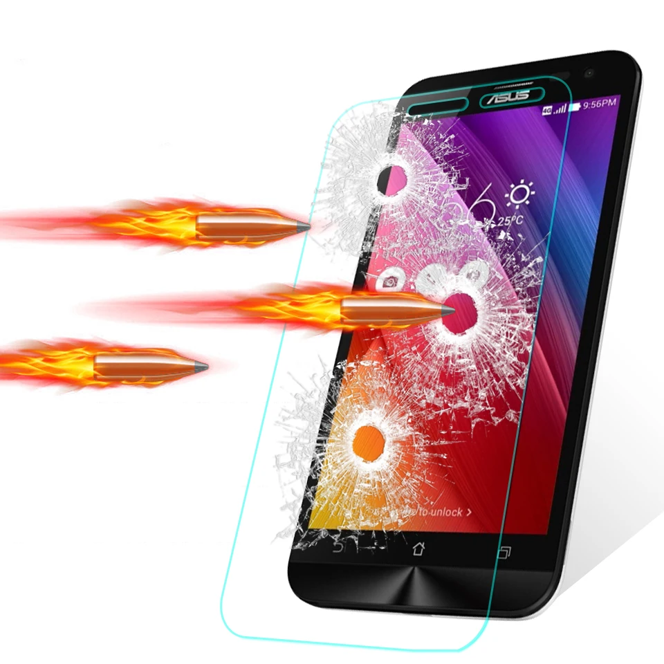 2 шт. ZE500KL стекло для Asus Zenfone Laser защита экрана закаленное пленка телефона |