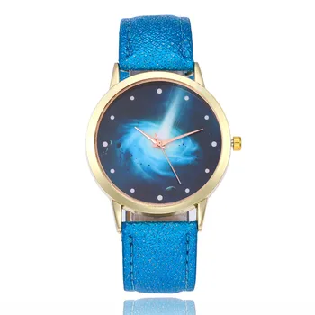 

FUNIQUE 2018 New Female Watch Pattern Leather Strap Quartz Analog Montre Femme Bracelet Women Wrist Watch For Dropshiping